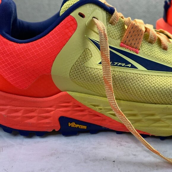 Altra Timp 5 Women Size 8.5 W Trail Running Shoe Sneaker Neon Coral AL0A85P6760 - Picture 9 of 16